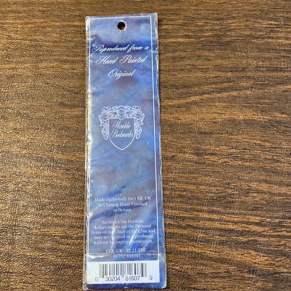 NEW: Heraldic Bookmark: Phillips. Bought in London. 6” stainless - Picture 3 of 5